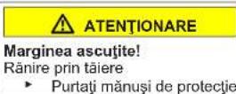 Profilo BD3056WFAN - Înlocuirea balamalei de sus a uşii (uşă cu afişaj) - 3