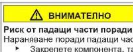 Profilo BD3056WFAN - Смяна на средната панта на вратата - 8