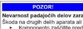 Profilo BD3056IFAN - Zamenjava zgornjega tečaja vrat - 10