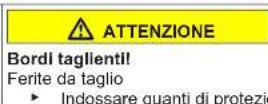 Profilo BD3056IFAN - Sostituzione della cerniera superiore della porta (porta con display) - 4