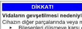 Profilo BD3056IFAN - Kapının üst menteşesinin değiştirilmesi - 10