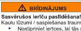 Profilo BD3056IFAN - Durvju augšējās viras nomaiņa (durvis ar displeju) - 6