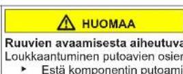 Profilo BD3056IFAN - Oven yläsaranan vaihtaminen (näytöllä varustettu ovi) - 8