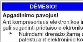Profilo BD3056IFAN - LED elektros tiekimo modulio išėmimas - 2