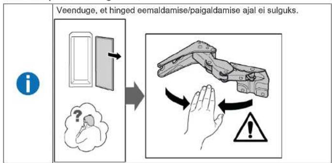 NEFF KI2726DE0 - Tasapinnalise hinge vahetamine - 11