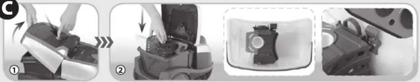 BOSCH AquaWash & Clean BWD41700 - AquaWash&Clean Vacuum cleaner - 3