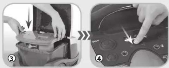 BOSCH AquaWash & Clean BWD41700 - AquaWash&Clean Vacuum cleaner - 4