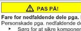 BOSCH KGV33VWEP - Udskiftning af øverste dørhængsel - 8