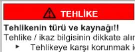 BOSCH WAU28P75NL - İkaz bilgilerinin yapısı - 2