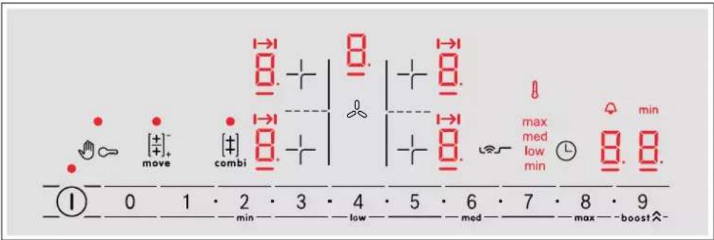 BOSCH PVQ895F25E - Betjenings panel - 1