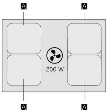 BOSCH PVQ895F25E - Induktionskogesektion med integreret ventilations-system - 1
