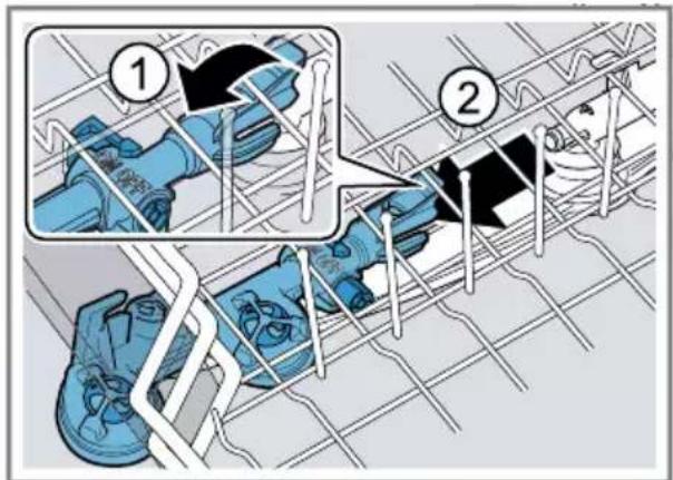 BOSCH SMV6ZCX42E - Rengøring af Extra Clean Zone - 1