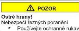 BOSCH KGB86AIFP - Výměna středního závěsu dvířek - 4