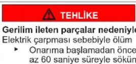 BOSCH WAU28PH1BY - İkaz bilgilerinin yapısı - 4