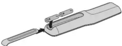 BOSE Universal Remote - De batterijen van de afstandsbediening vervangen - 1