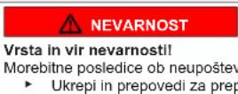 BOSCH WAX32M00 - Struktura opozoril - 2