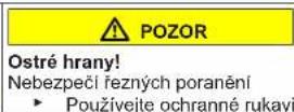BOSCH KGV392LEA - Výměna horního závěsu dvířek - 4