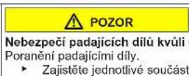 BOSCH KGV392LEA - Výměna středního závěsu dvířek - 8