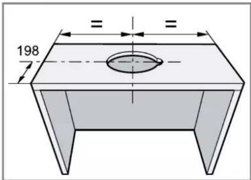 BOSCH DFS067K51 - Forberedelse af indbygningsskab - 1