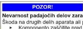 BOSCH GSN36VBFP - Zamenjava zgornjega tečaja vrat - 10