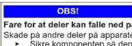 BOSCH GSN36VBFP - Utskiftning av nedre dørhengsel - 10