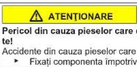 BOSCH GSN36VBFP - Înlocuirea balamalei de sus a uşii (uşă cu afişaj) - 7