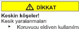 BOSCH GSN36VBFP - Kapının üst menteşesinin değiştirilmesi (göstergeli kapı) - 4