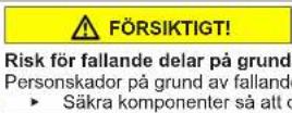 BOSCH GSN36VBFP - Byta dörrens nedre gångjärn - 9