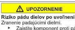 BOSCH GSN36VBFP - Výmena spodného závesu dvierok - 8