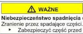 BOSCH GSN36VBFP - Wymiana górnego zawiasu drzwiczek (drzwiczki z wyświetlaczem) - 9