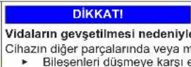BOSCH GSN36VBFP - Kapının alt menteşesinin değiştirilmesi - 10