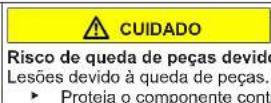 BOSCH GSN36VBFP - Substituir a dobradiça inferior da porta - 8