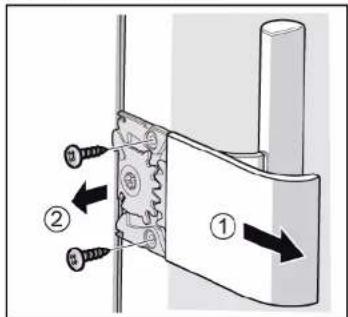 BOSCH GSN36VBFP - Lihtsalt avatava käepideme easy opening handle eemaldamine - 1