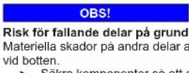 BOSCH GSN36VBFP - Byta dörrens övre gångjärn - 11