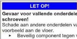 BOSCH GSN36VBFP - Bovenste deurscharnier vervangen - 10