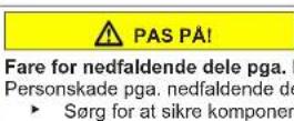 BOSCH KGN36ELEA - Udskiftning af midterste dørhængsel - 8