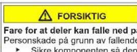 BOSCH KGN36ELEA - Utskiftning av nedre dørhengsel - 8