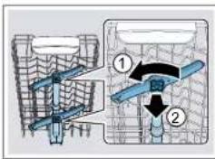 BOSCH SPU6ZMS35E - Ta bort sprutarm - 2