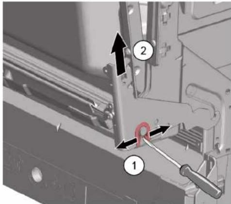 BOSCH SPU6ZMS35E - Ta bort gångjärn - 1