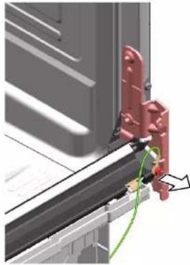 BOSCH SPU6ZMS35E - Ta bort gångjärn - 2