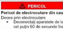 BOSCH WAU28P40 - Structura avertismentelor - 4