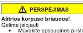 BOSCH WAU28P40 - Durelių užrakto keitimas - 4