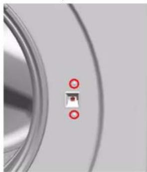 BOSCH WAX32M92 - Smontaggio del blocco porta - 1