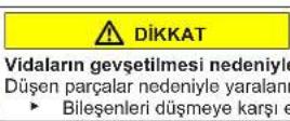 BOSCH WAX32M92 - Kapı kilidinin değiştirilmesi - 8