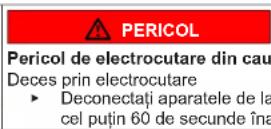 BOSCH WAX32E91 - Structura avertismentelor - 4