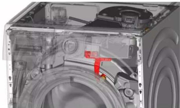 BOSCH WAX32E91 - Kapı contasının sökülmesi - 7