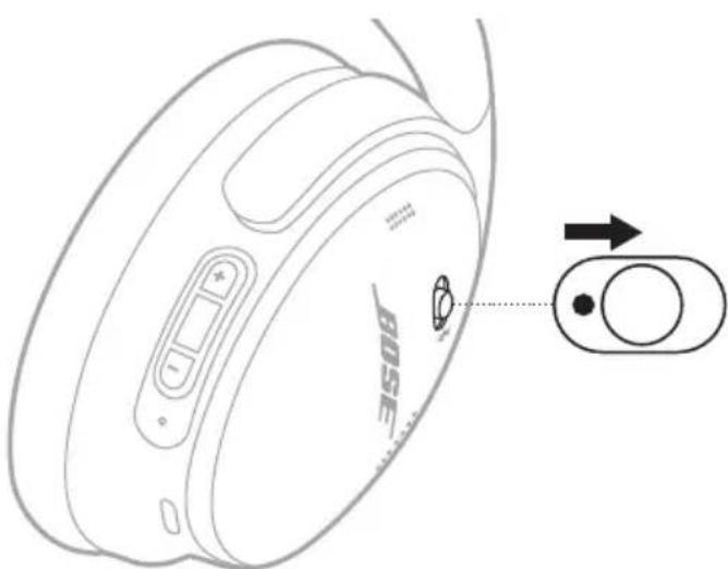 BOSE QuietComfort - RESETOWANIE SŁUCHAWEK - 2