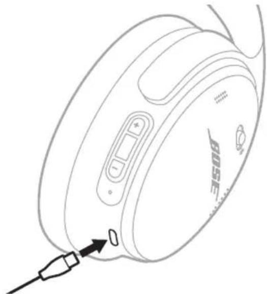 BOSE QuietComfort - 헤드폰 재설정 - 1