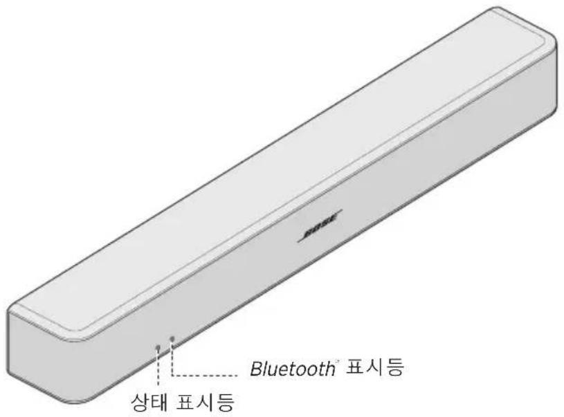 Bluetooth® 표시등 상태 표시등