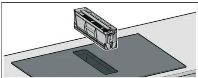 SIEMENS ED851FQ15E - Demontering av fettfilteret av metall - 1